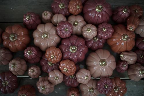 Pumpkin - Aubergine/Purple - 4.5x4.5 cm - 8