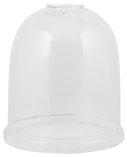 Stort Stormglas - Glaskupa - Lykta - 27 cm  - 6