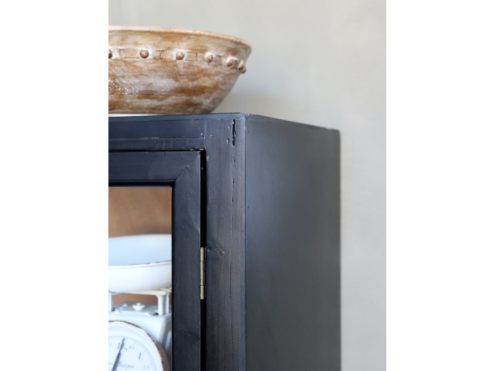 Display cabinet - Cabinet - Antique black - 195x100 cm - 3
