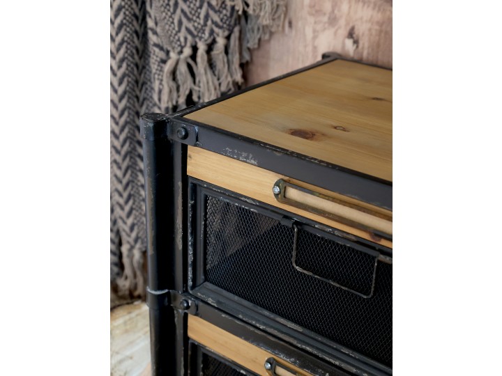 Cabinet - Chest of drawers - Industrial - 11 drawers - 107x86.5 cm - 3