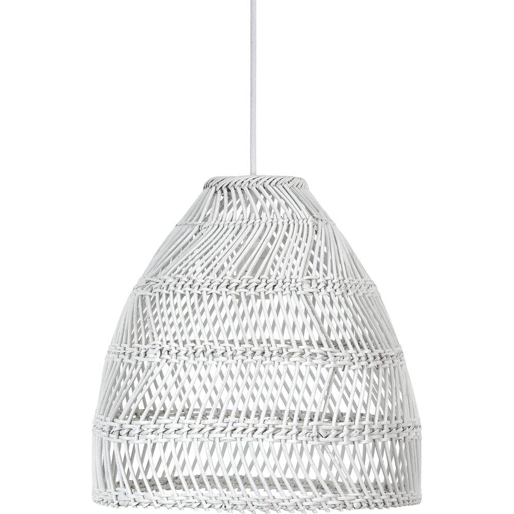 Taklampa - Lampa - Vit rotting - 53 cm - 2