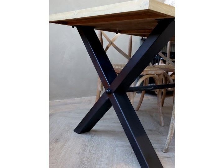 Table - Dining table - Kitchen table - Wooden table - 200x90x77 cm - 5