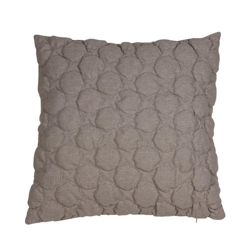 Kuddfodral - Grå - Circles - 50x50 cm - 2