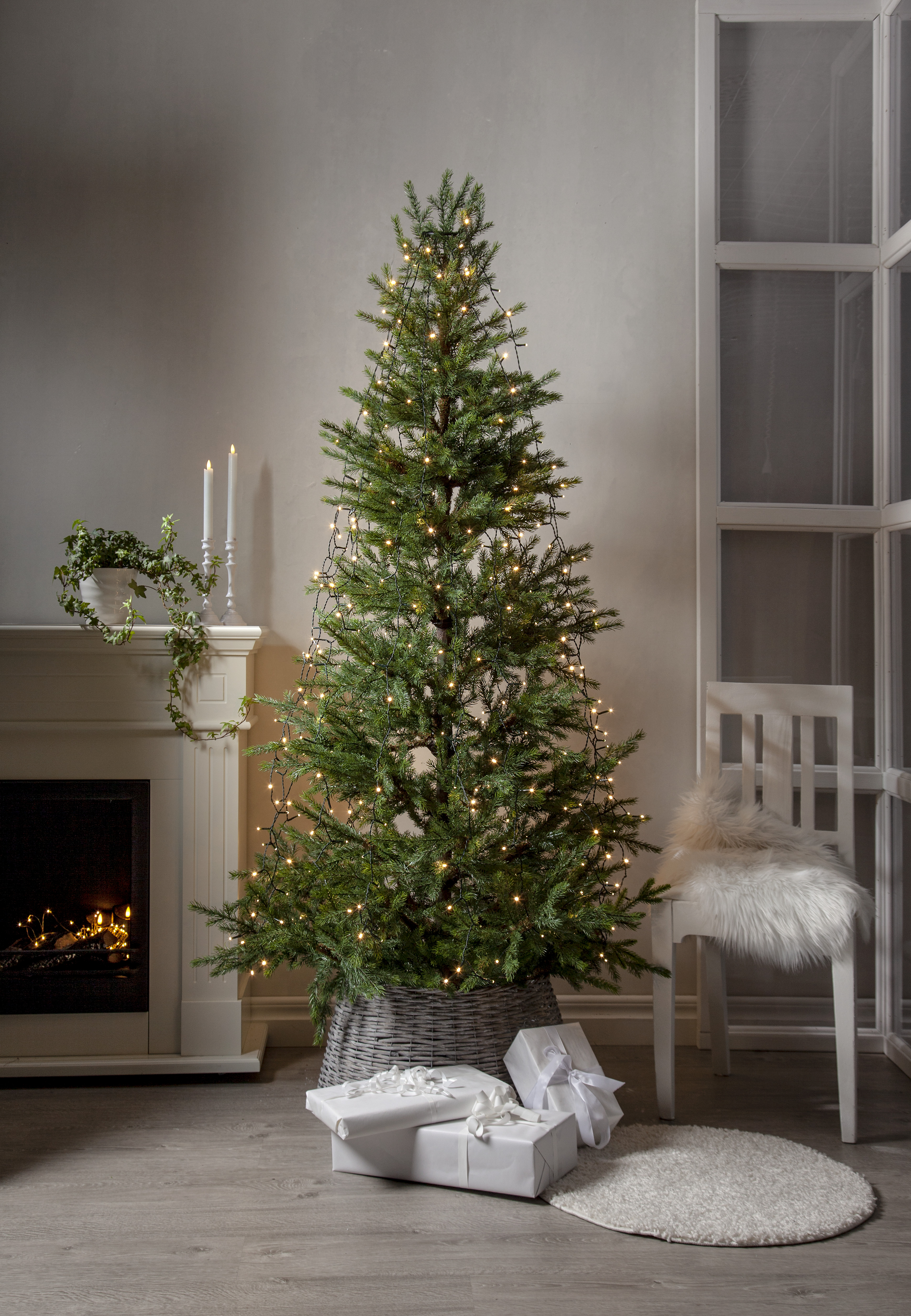 Christmas tree lights - LED light string - Warm White - 2