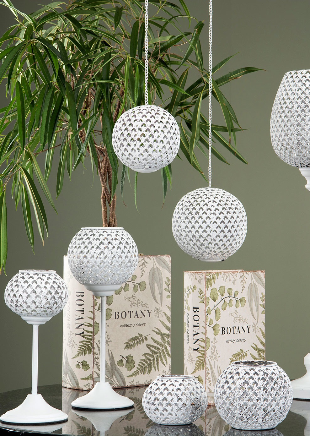 Lantern - Lantern - White 12x9 cm - 4