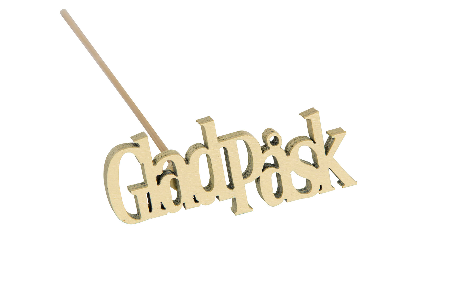 Glad Påsk/Stick Gul 6x2,5 cm - 2