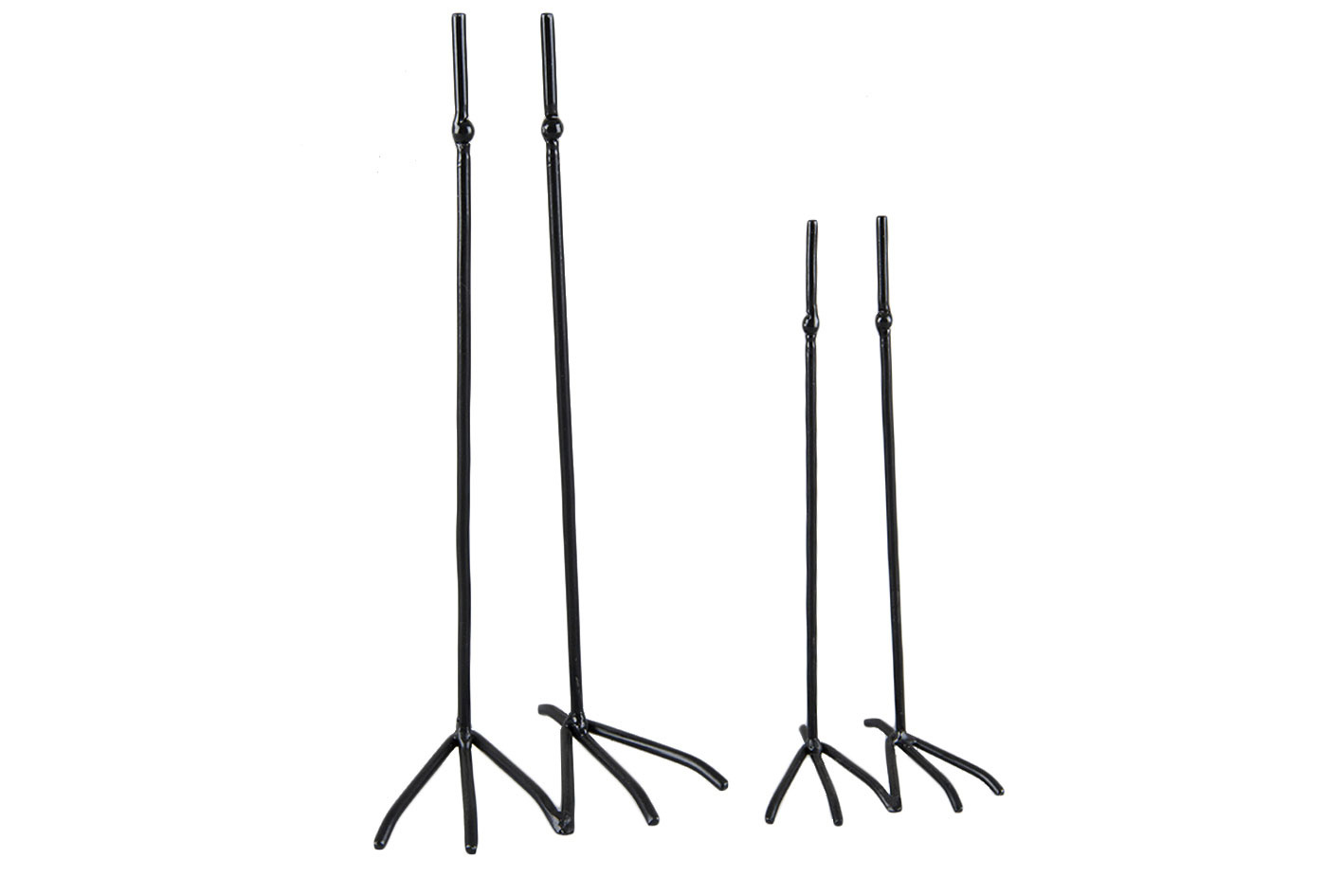 Lökfot svart metall - Hög - 4