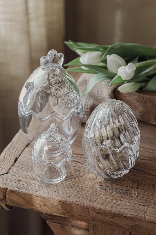 Maja's Glass Egg Jar - Glass jar - Maja's Cottage - 5