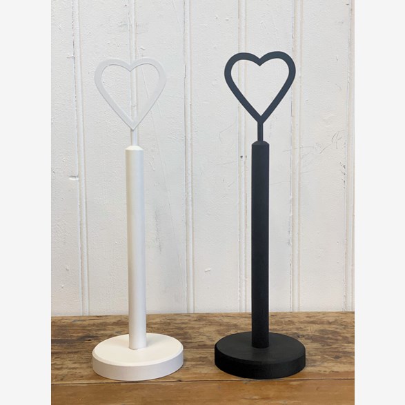 Kitchen roll holder Paper holder - Heart - 35 cm - 2