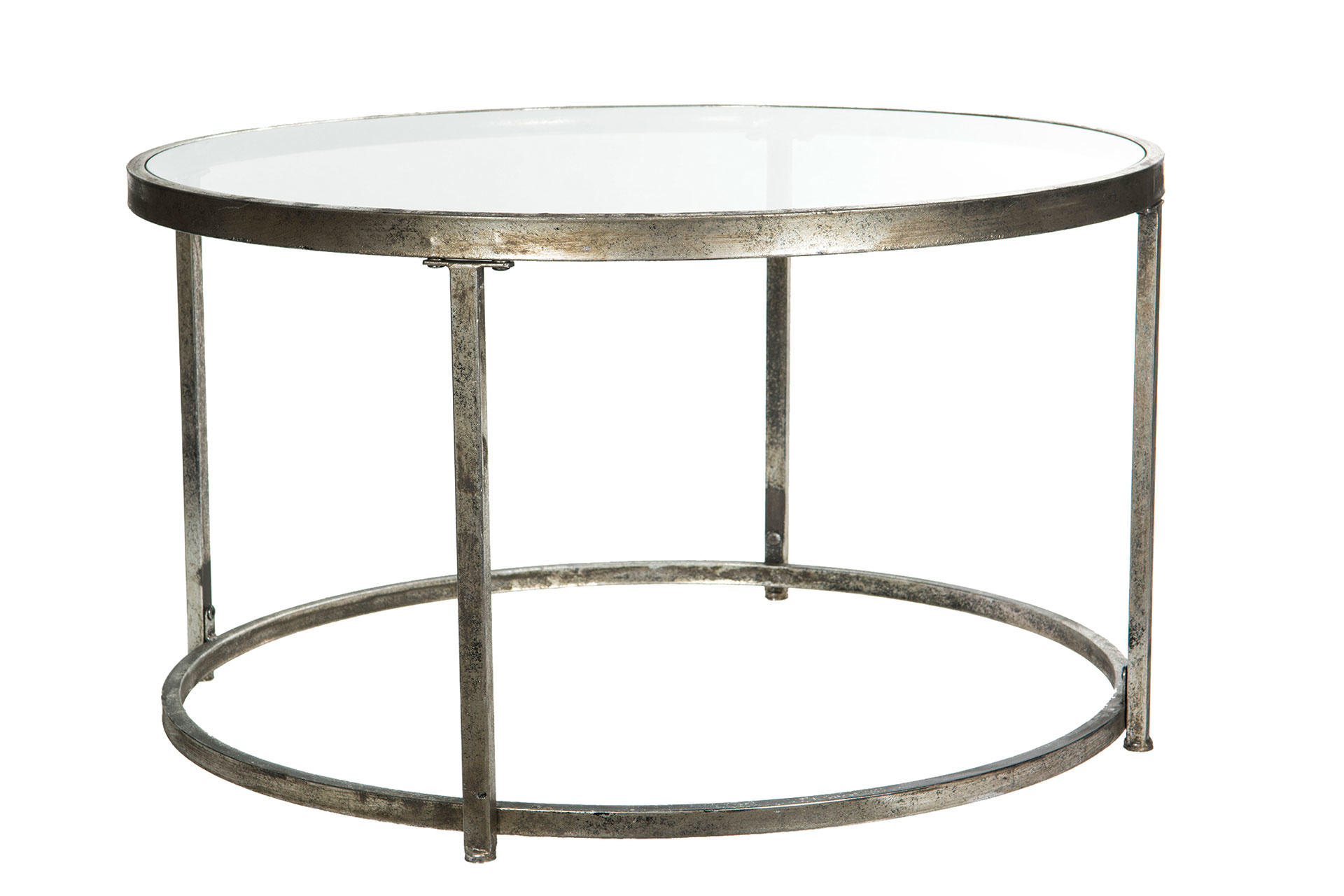Table/Glass Clara Silver 80x44 cm - 3