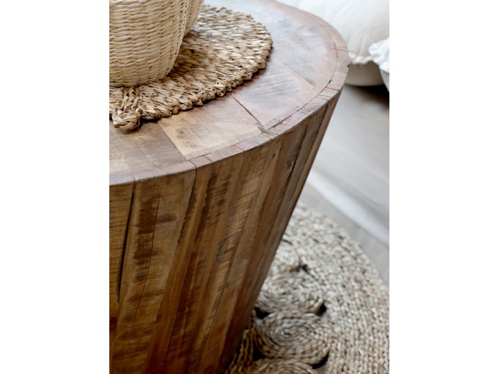 Coffee table - Reclaimed wood table - 92x43 cm - 2
