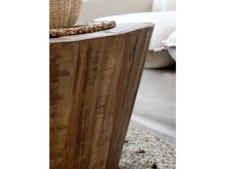 Coffee table - Reclaimed wood table - 92x43 cm - 3