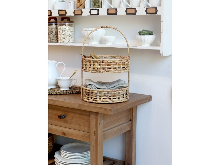Side table with wheels - Kitchen island - 100x85x40 cm - 2
