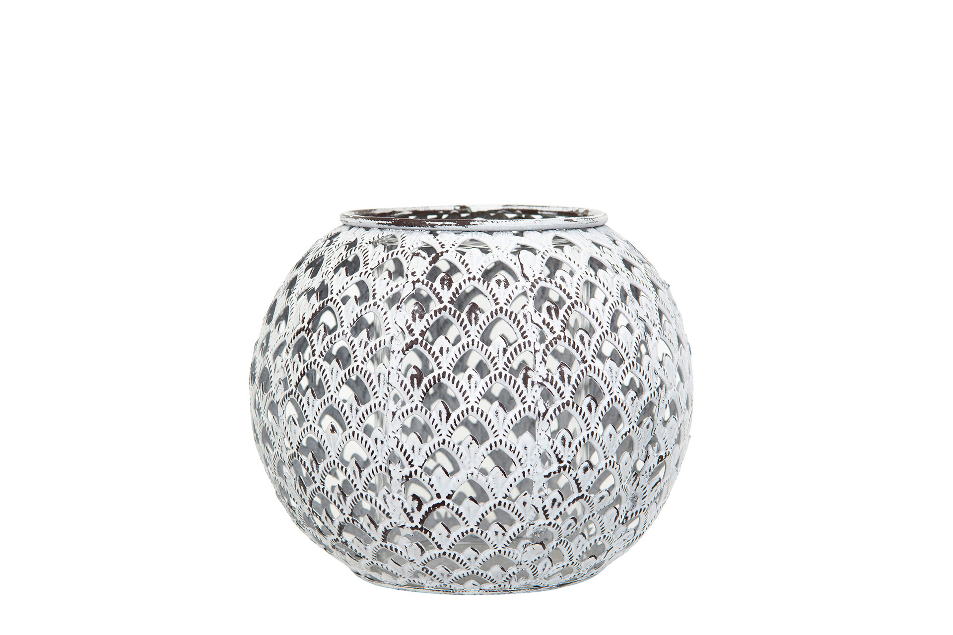 Lantern - Lantern - White 14.5x12 cm - 5