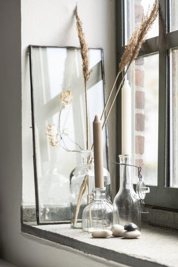 Apothecary bottle - Apothecary glass with lid - Clear - 22 cm - 3
