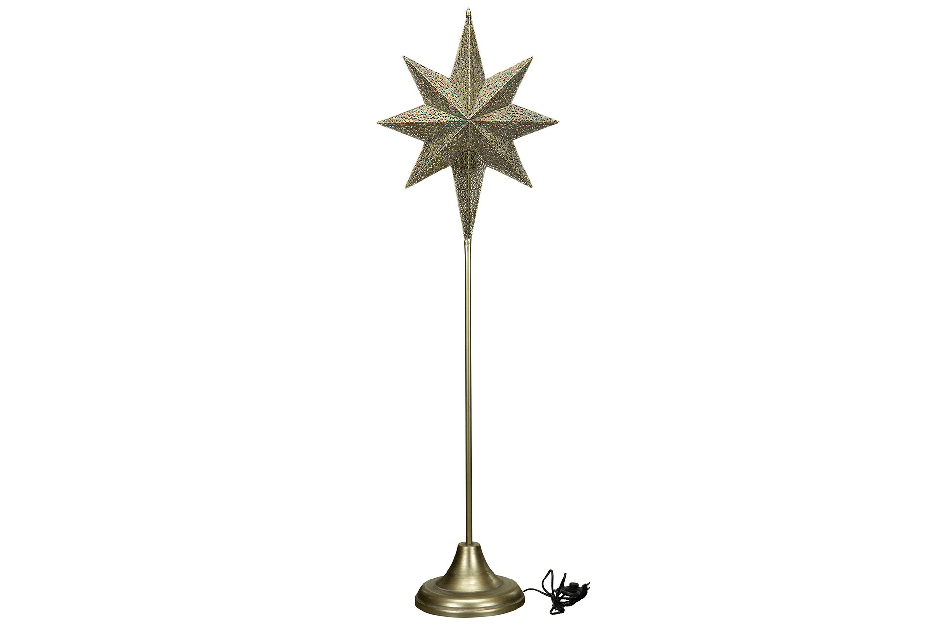 Golvstjärna - Adventsstjärna - El Champagne 49x30x159 cm - 2