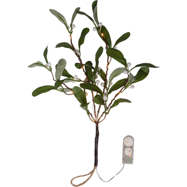Mistel med ljusslinga - 35 cm  - 2