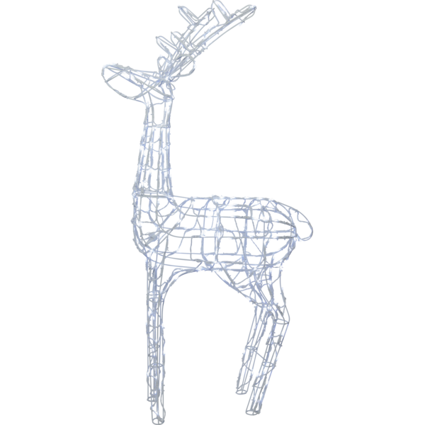 Silhouette Deer - Stag - 120x70 cm - 3