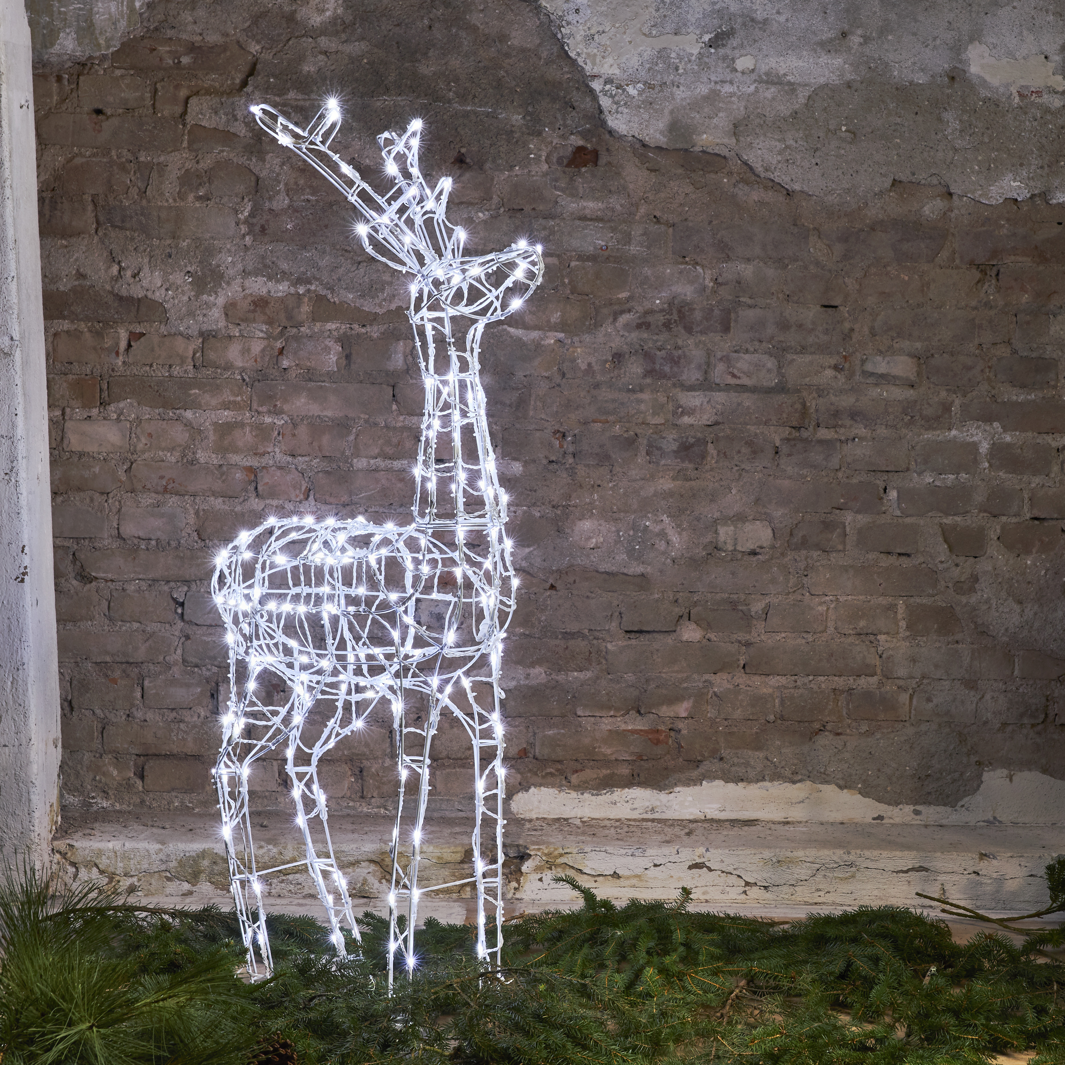 Silhouette Deer - Stag - 120x70 cm - 4