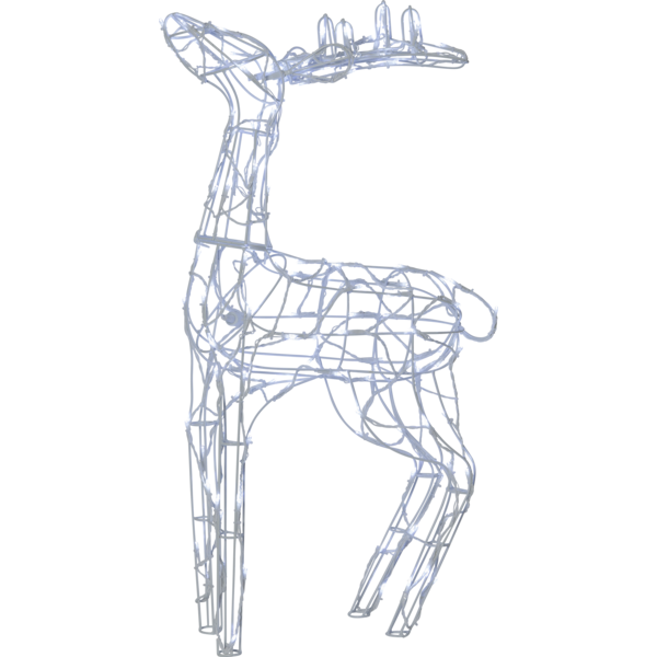 Silhouette Deer - 94.5x54 cm - 3