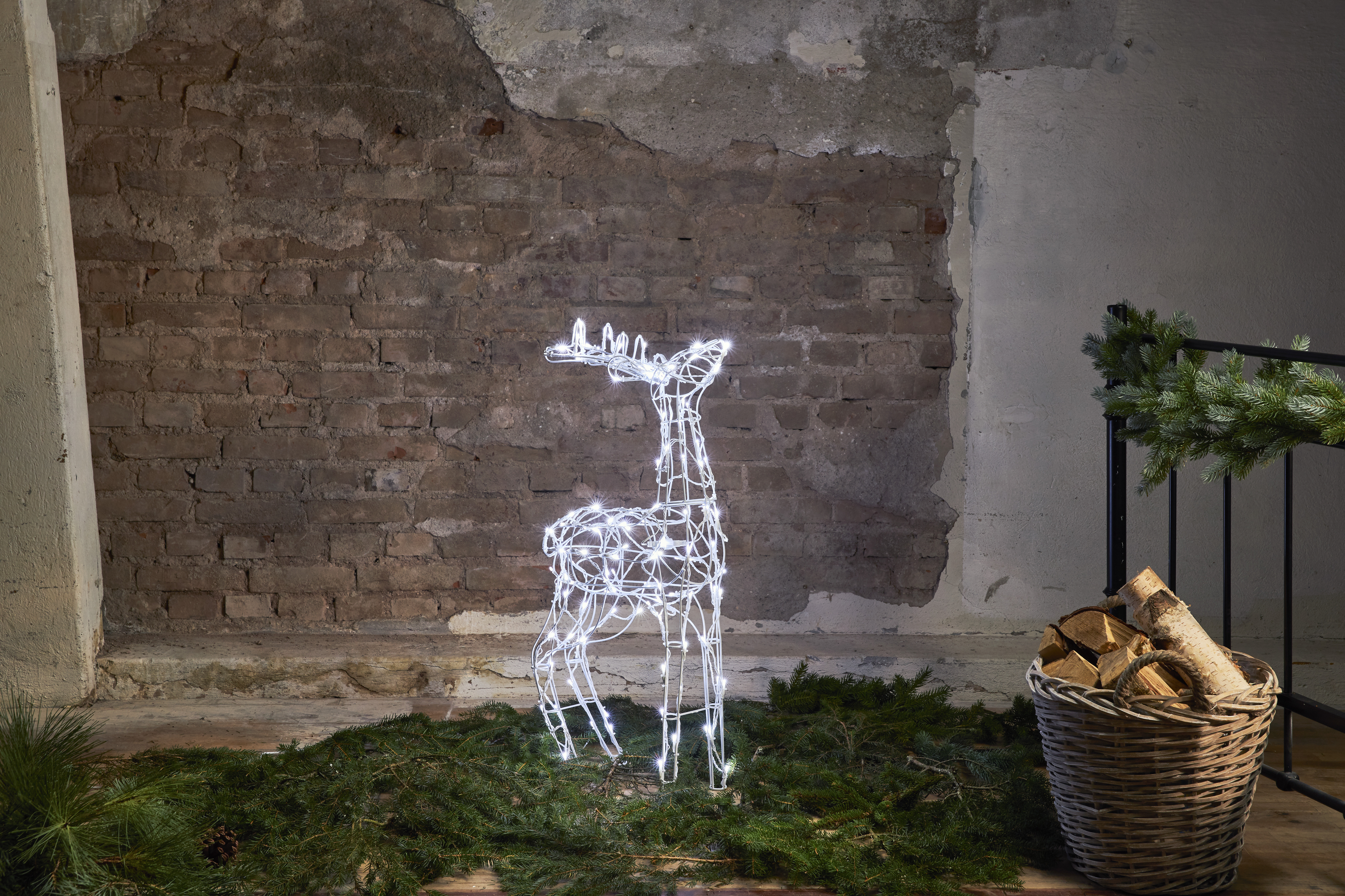 Silhouette Deer - 94.5x54 cm - 4