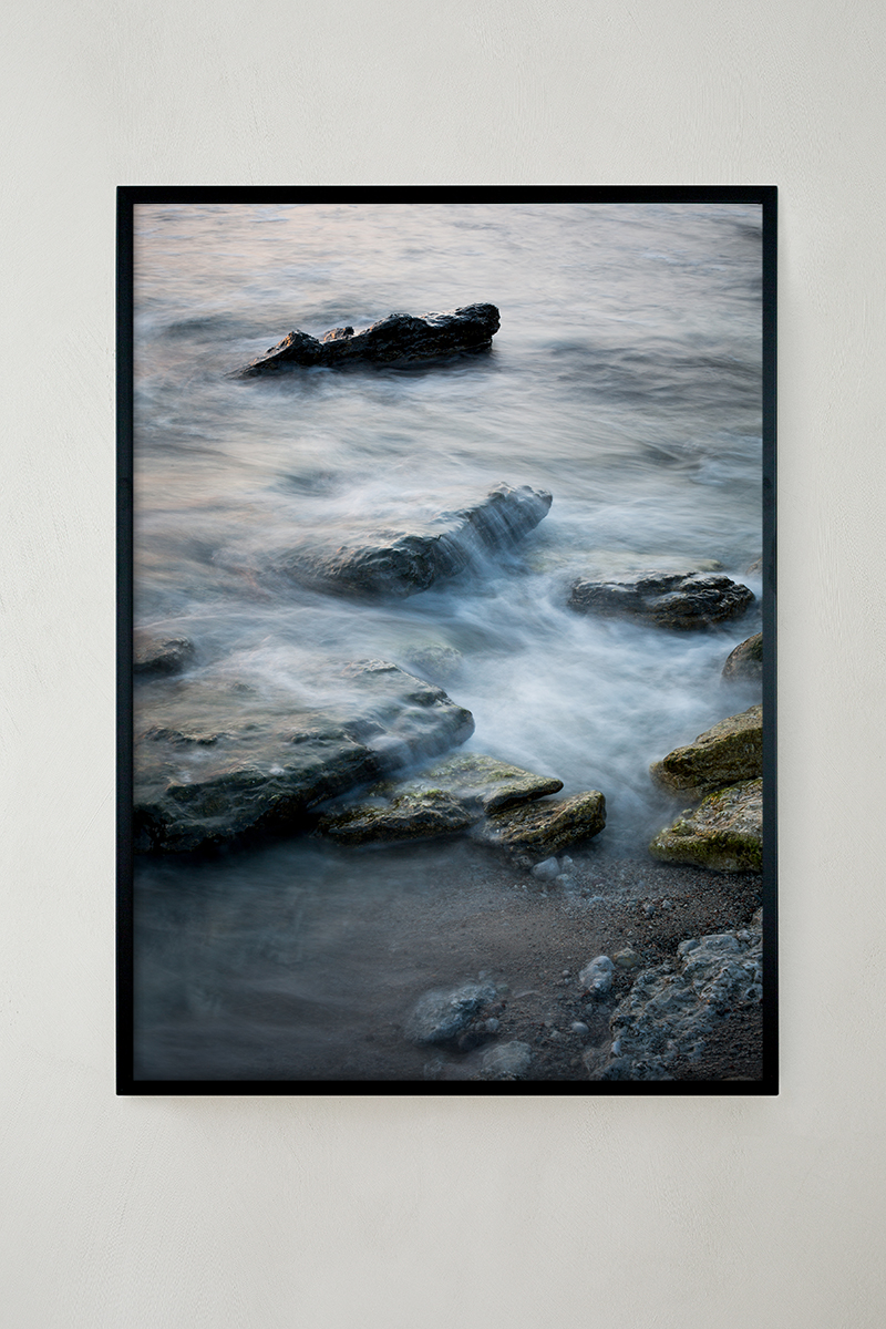 Sea foam - Sea spray - The sea - Poster 50x70 cm - Photo art - 2