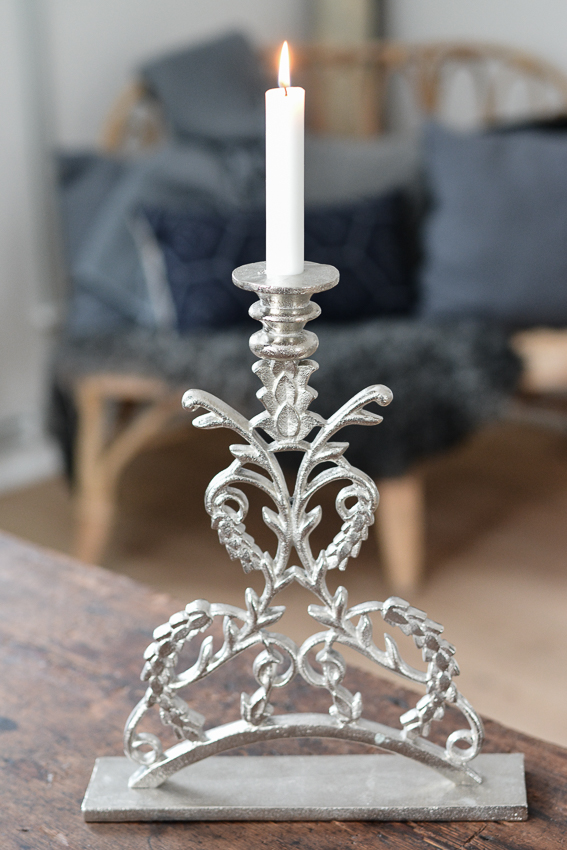 LJUSSTAKE SILVER SCARLETT - 6