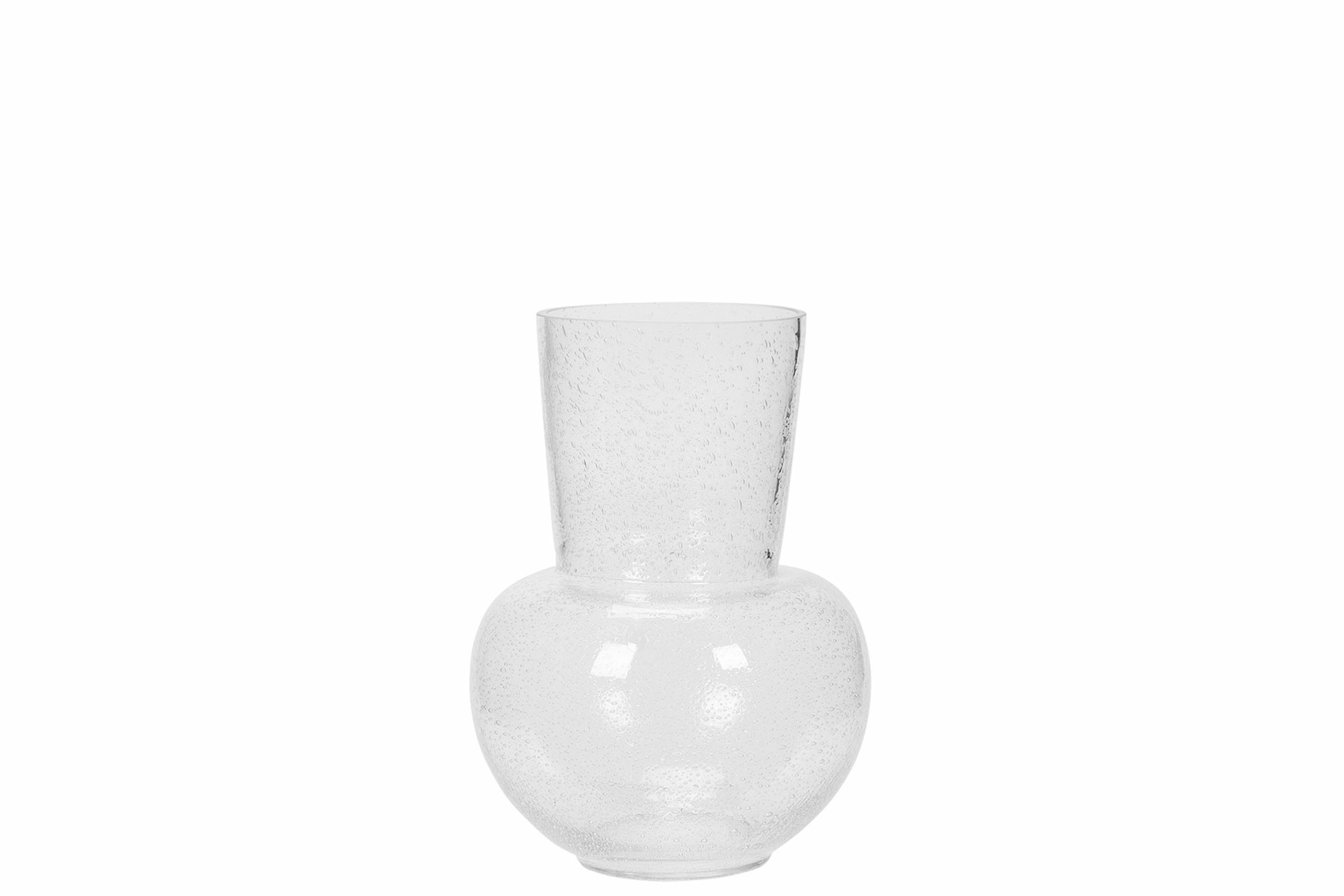 Vase - Glass vase - Bubble - Ø14.5x10x20 cm - 4