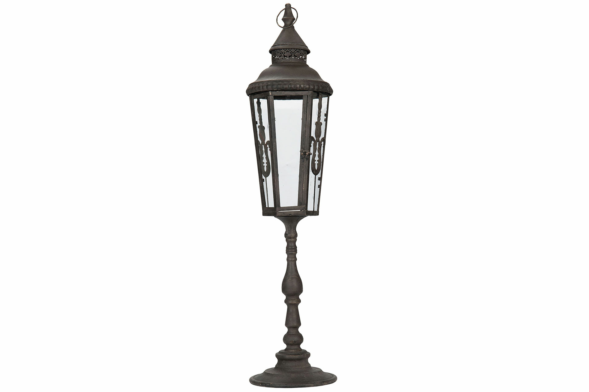 Lantern on a stand - Metal/Glass - Ø25cm/106 cm - 2