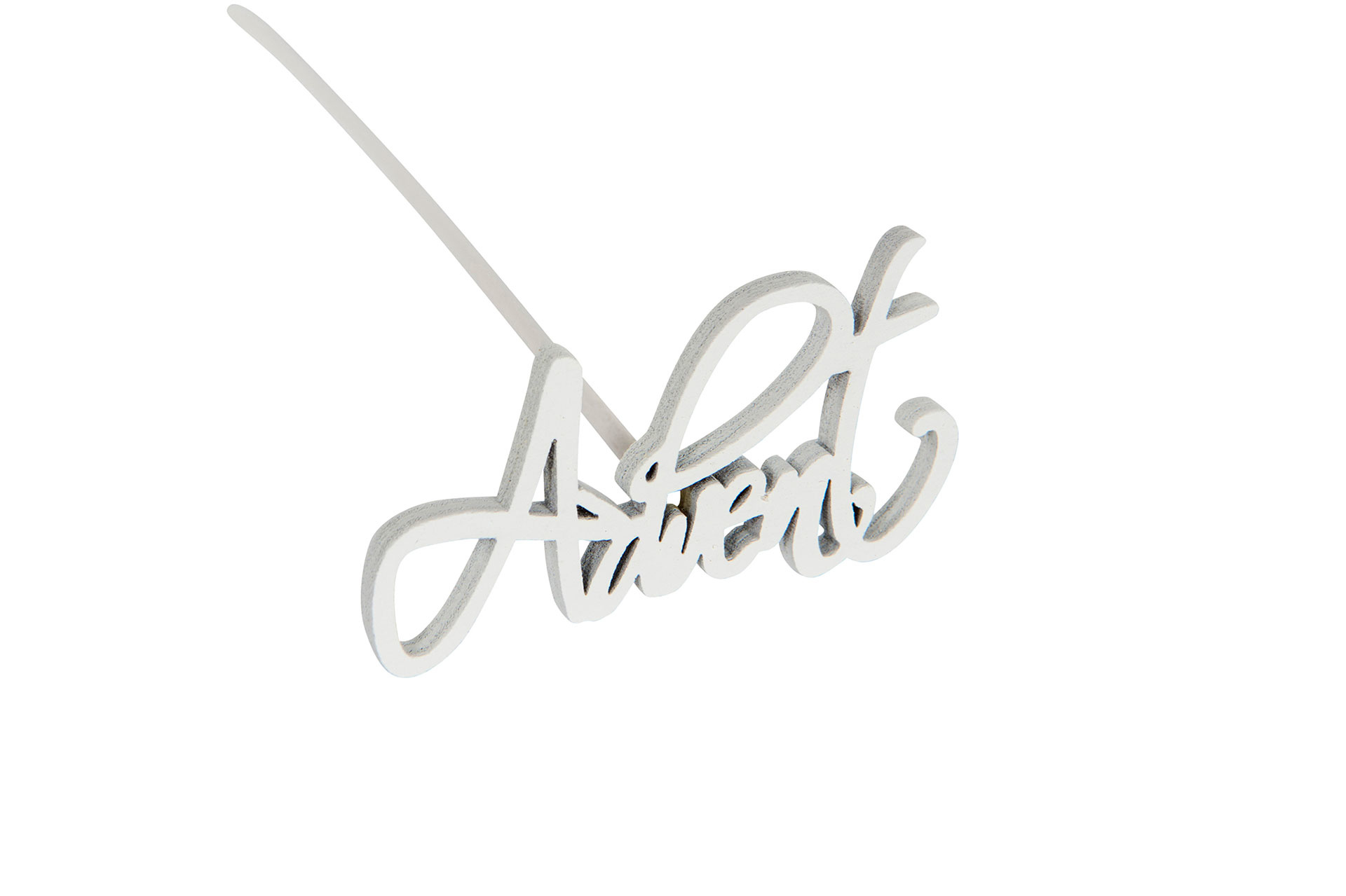 Advent/Stick White 5cm