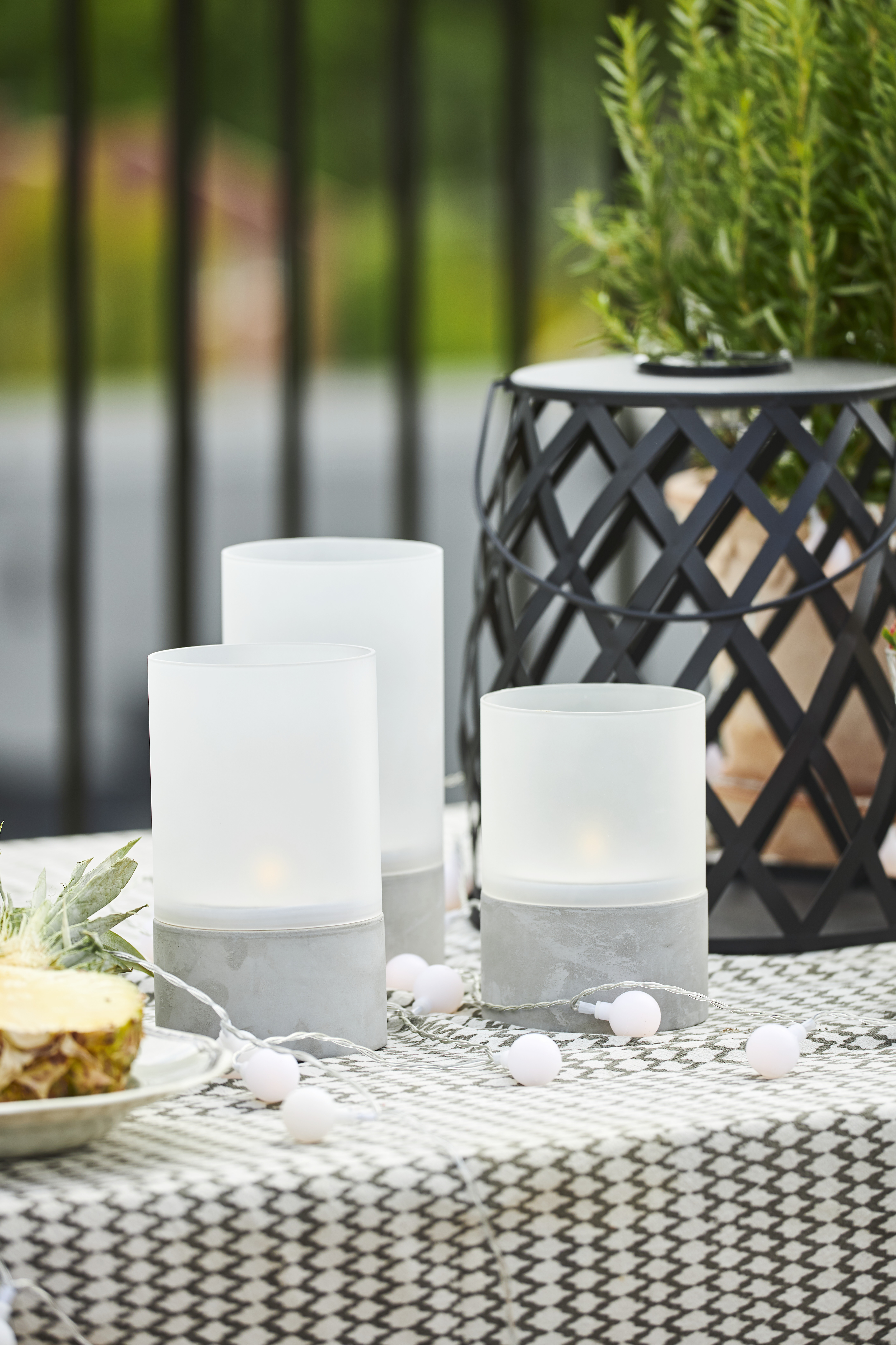 Solar lantern - Lantern - Solar lighting - 26x28 cm - 8