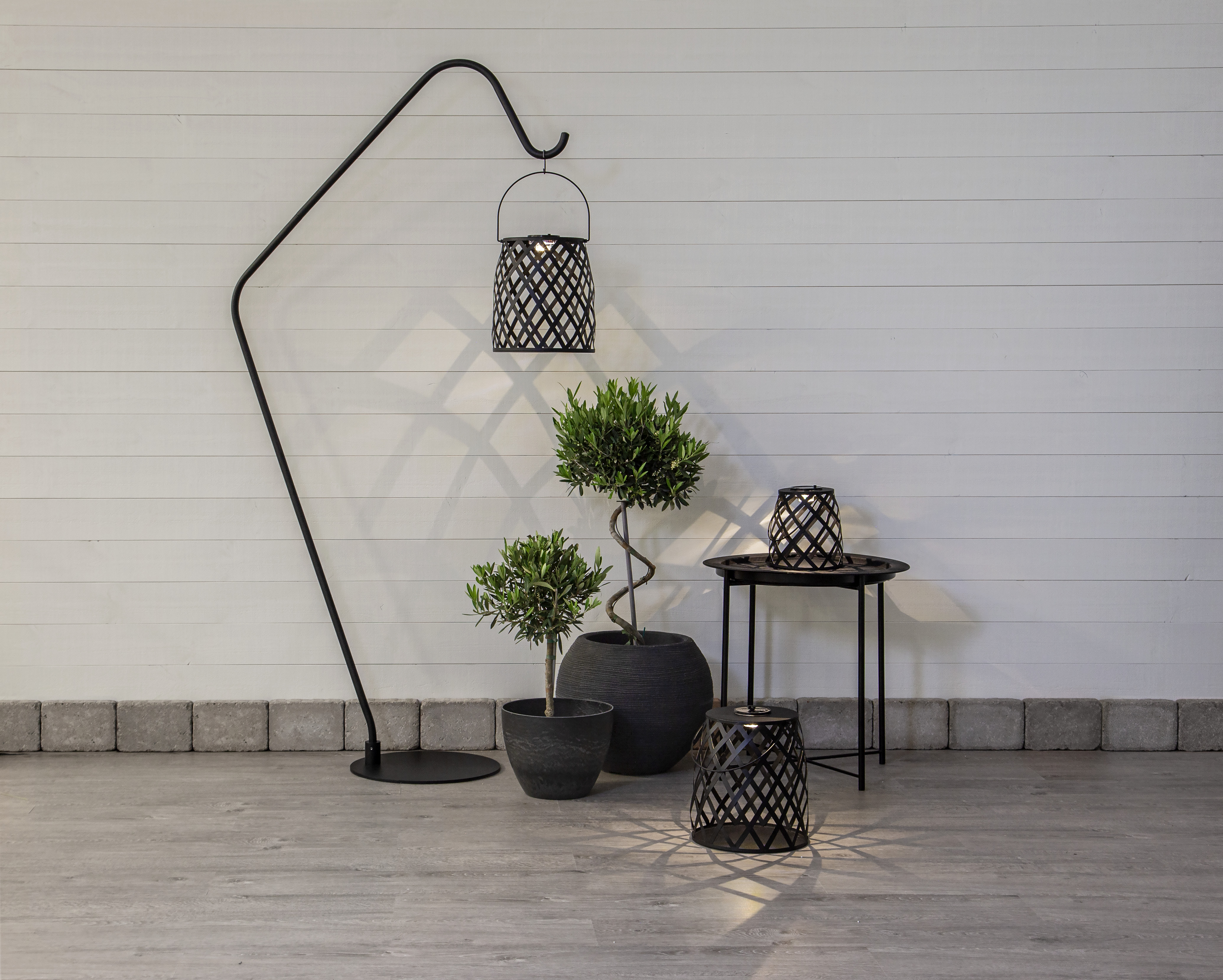 Solar lantern - Lantern - Solar lighting - 26x28 cm - 10