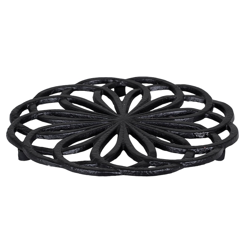 Grytunderlägg Rund - Underlägg - Gjutjärn - Ø 15 cm - 4