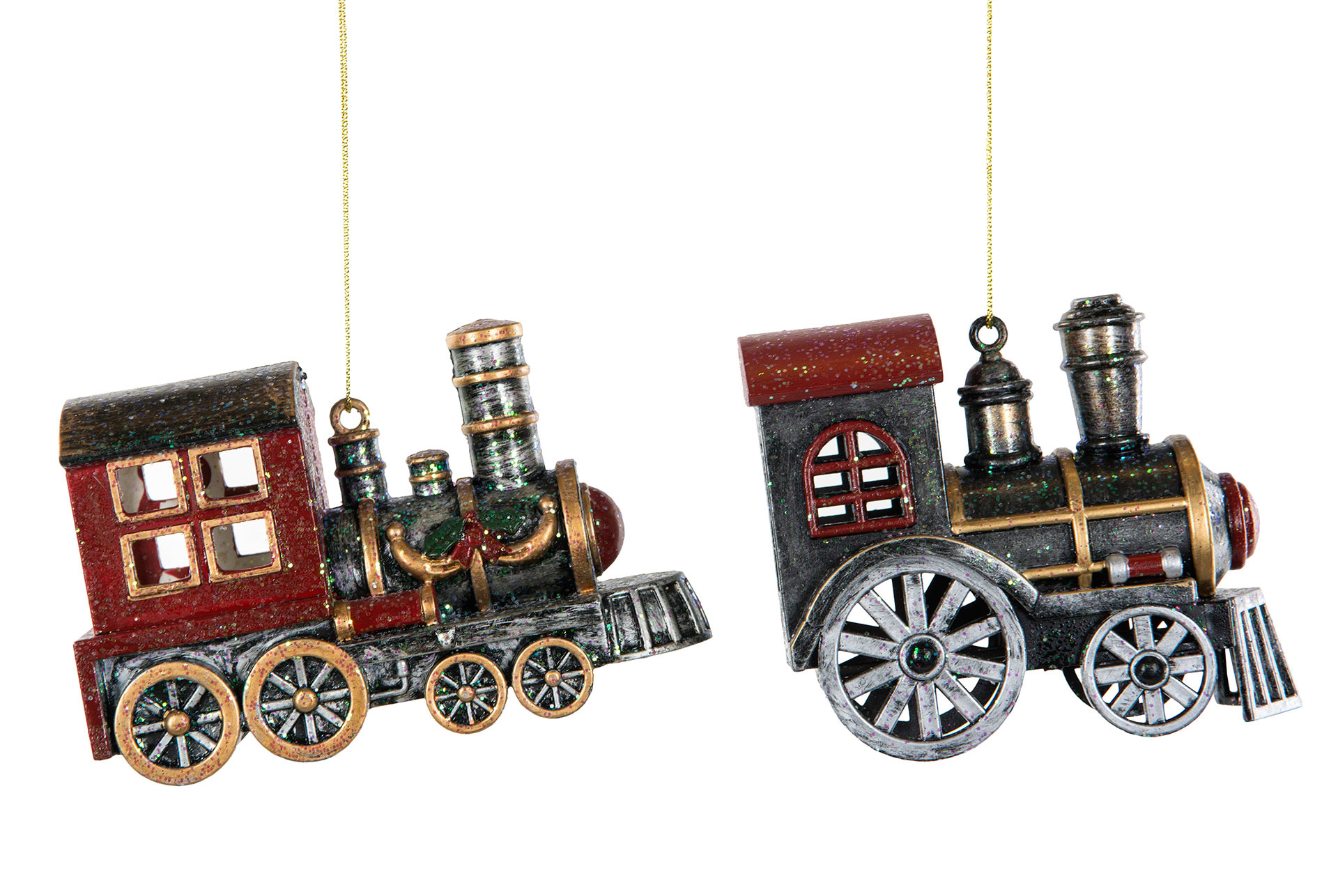 Locomotive - Train - Hanging Mix 12x8 cm 2-pack - 4