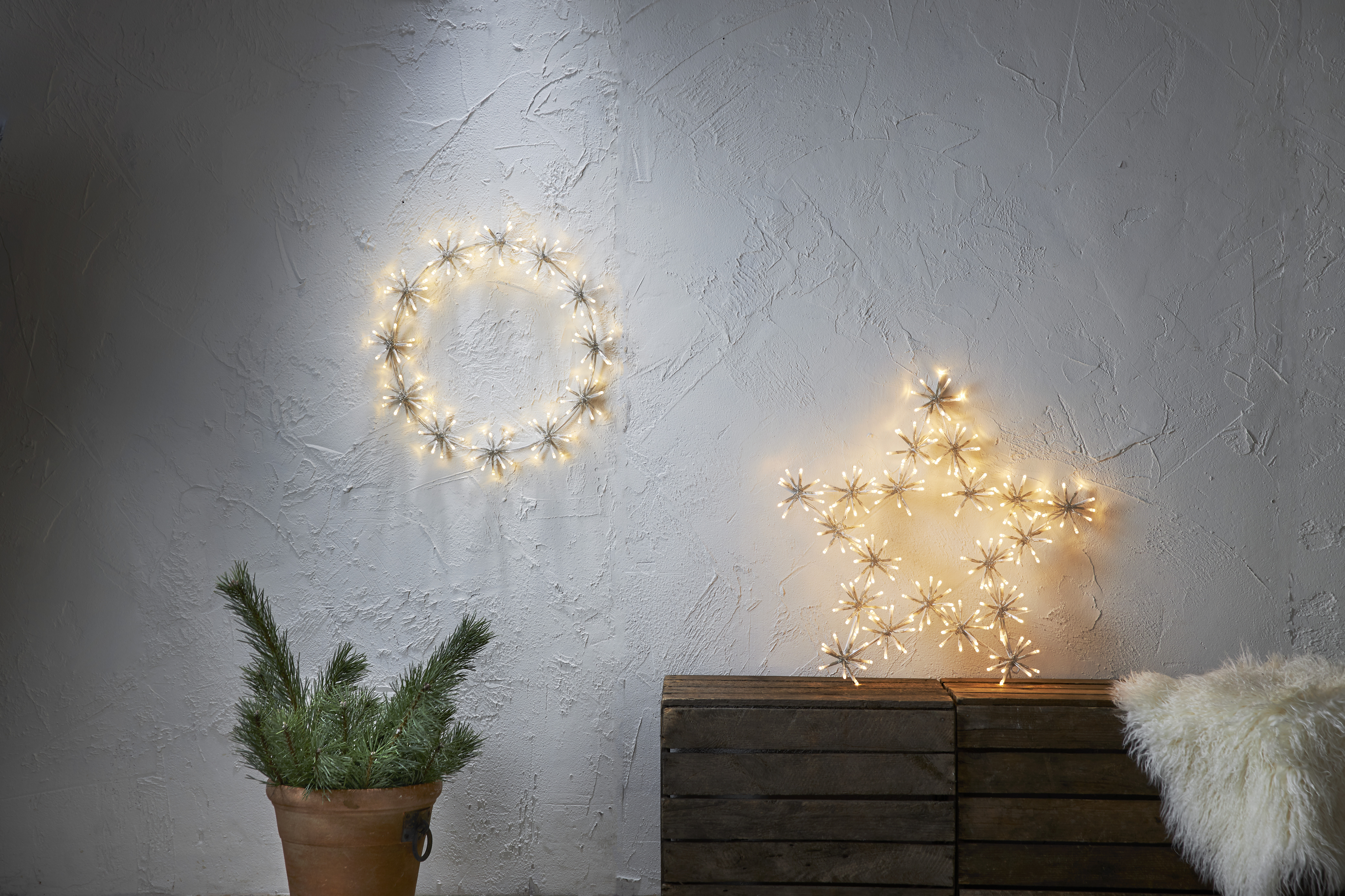 Silhouette Flower Star - Star - 60x60 cm - 9