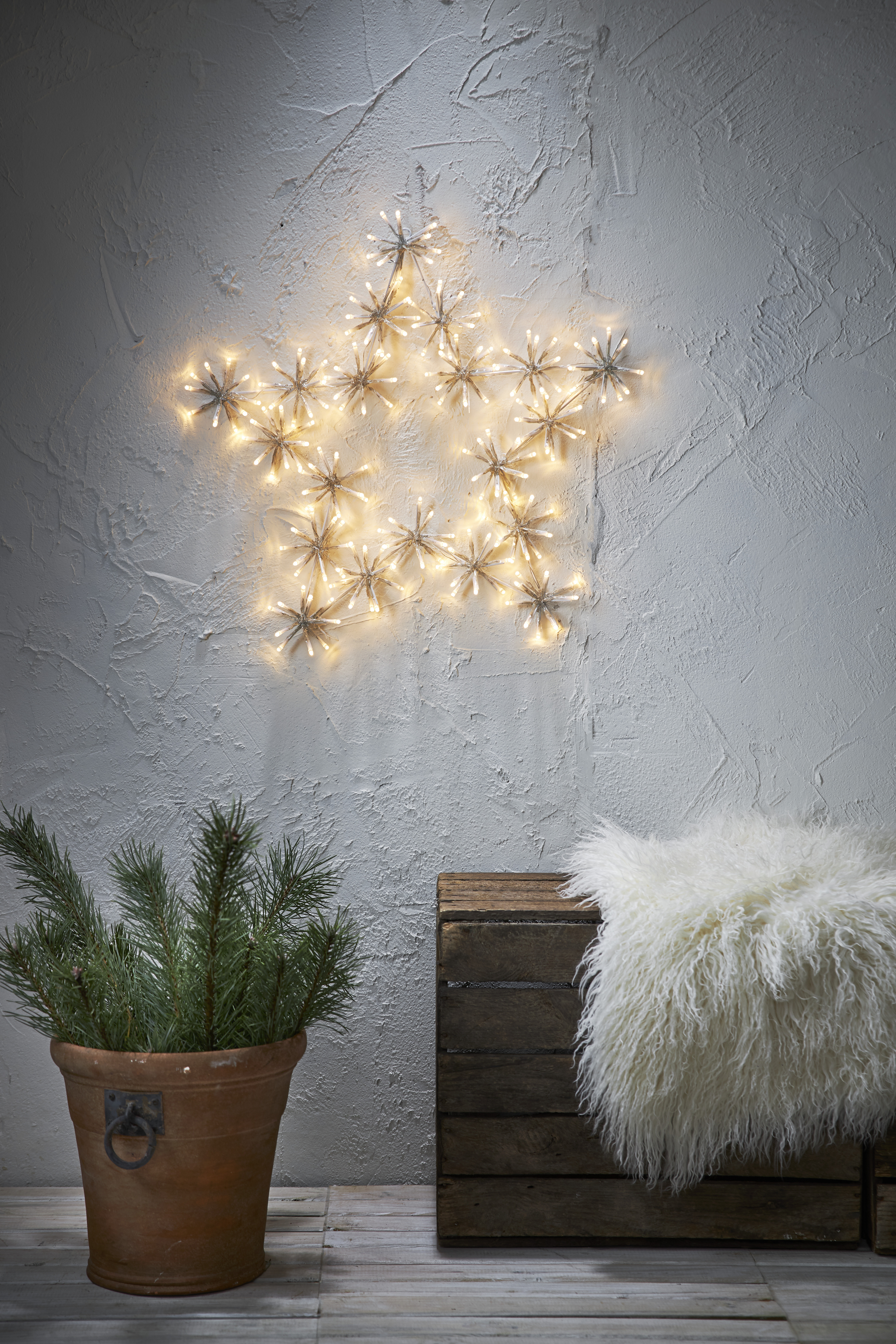Silhouette Flower Star - Star - 60x60 cm - 2