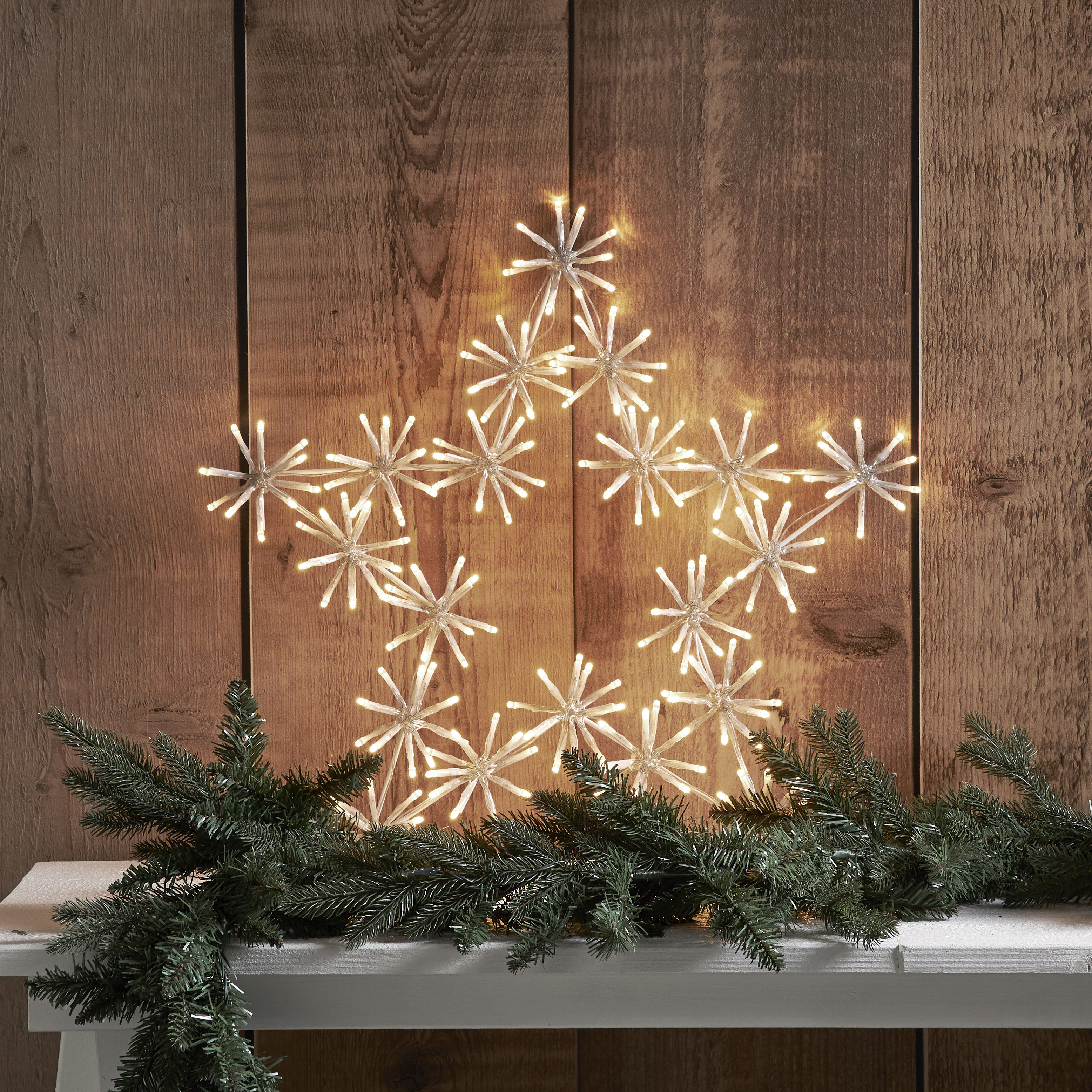 Silhouette Flower Star - Star - 60x60 cm - 3