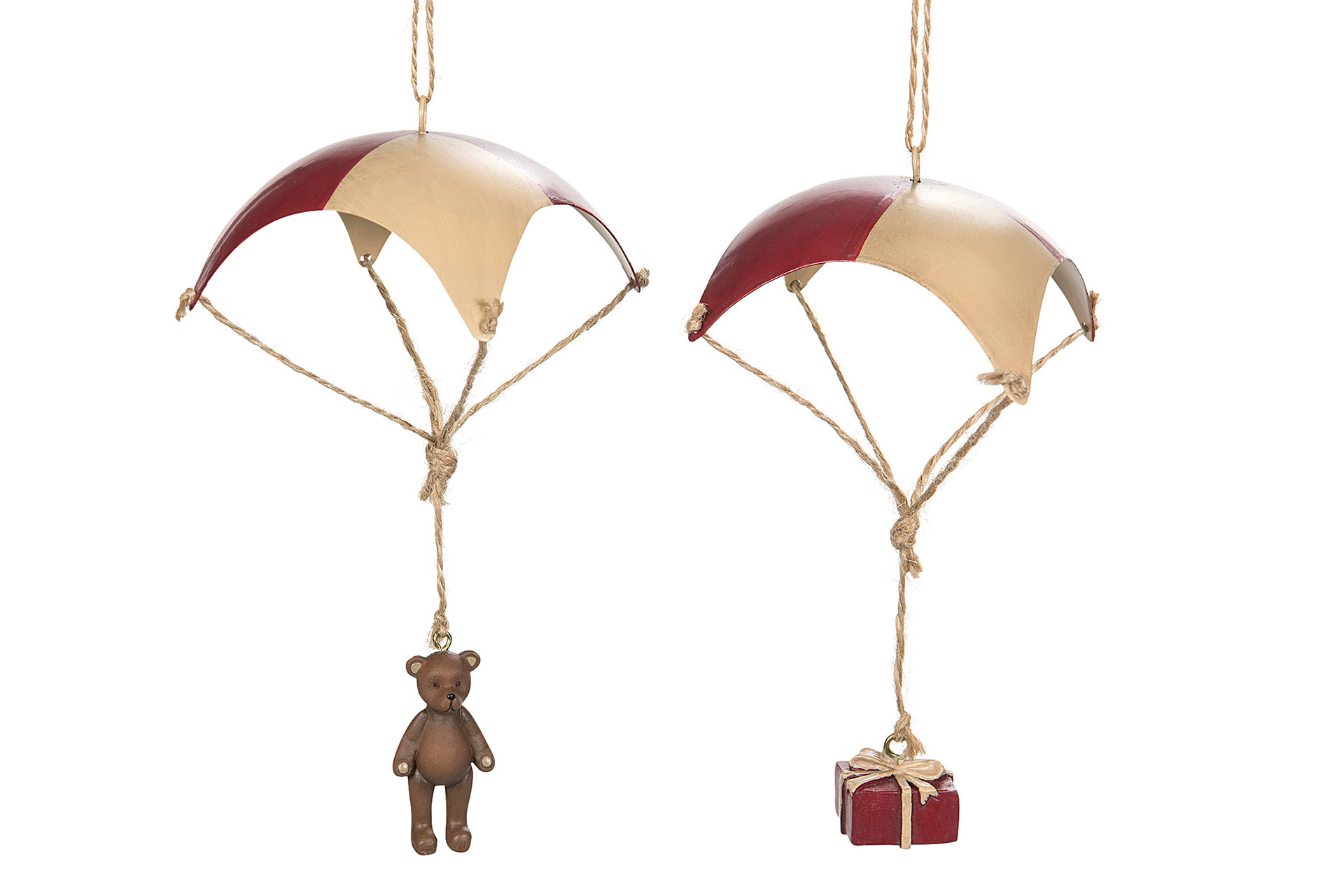Fallskärm Nalle/Paket Mix 8x19 cm 2-pack - 2