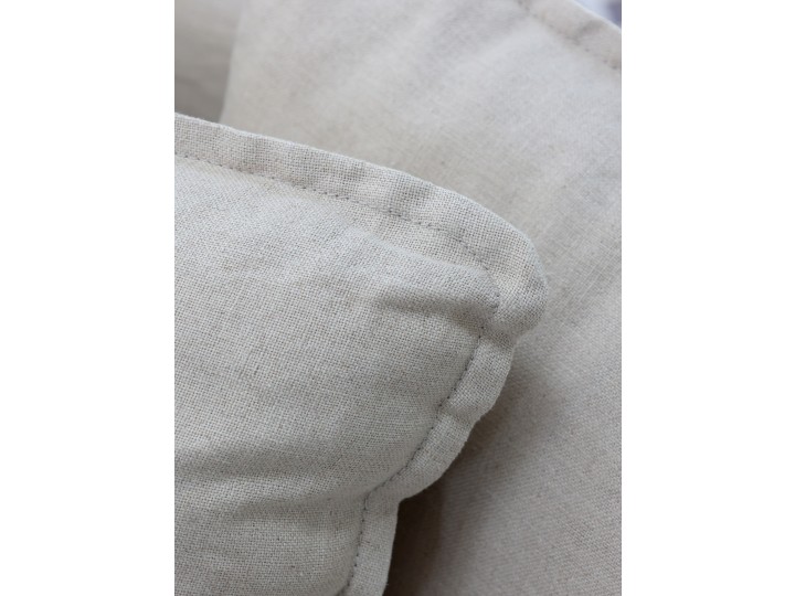 Soffa med 5 kuddar - Furu/Ek/Lin - 220 cm - 6