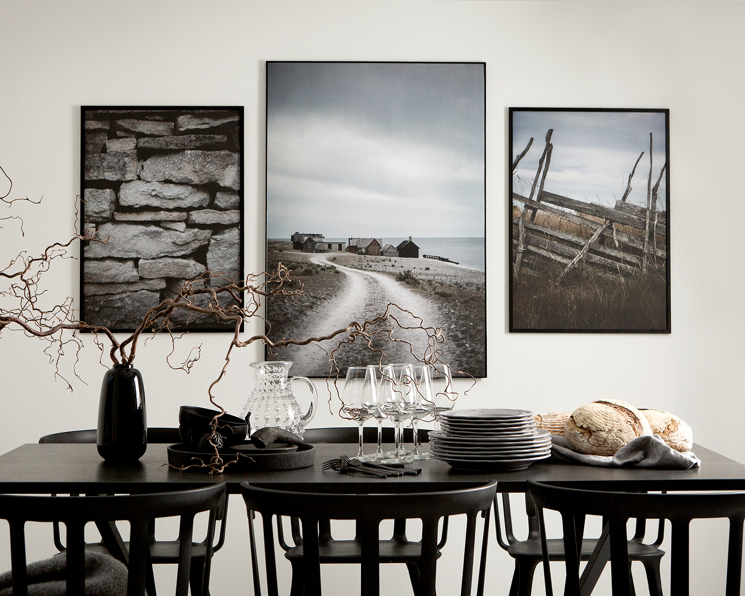 Fishing cottage - Poster 70x100 cm - Photo art - 2