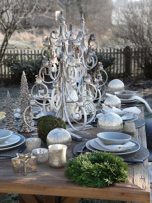 DINING TABLE / FOLDING TABLE FRENCH COUNTRY STYLE - 4