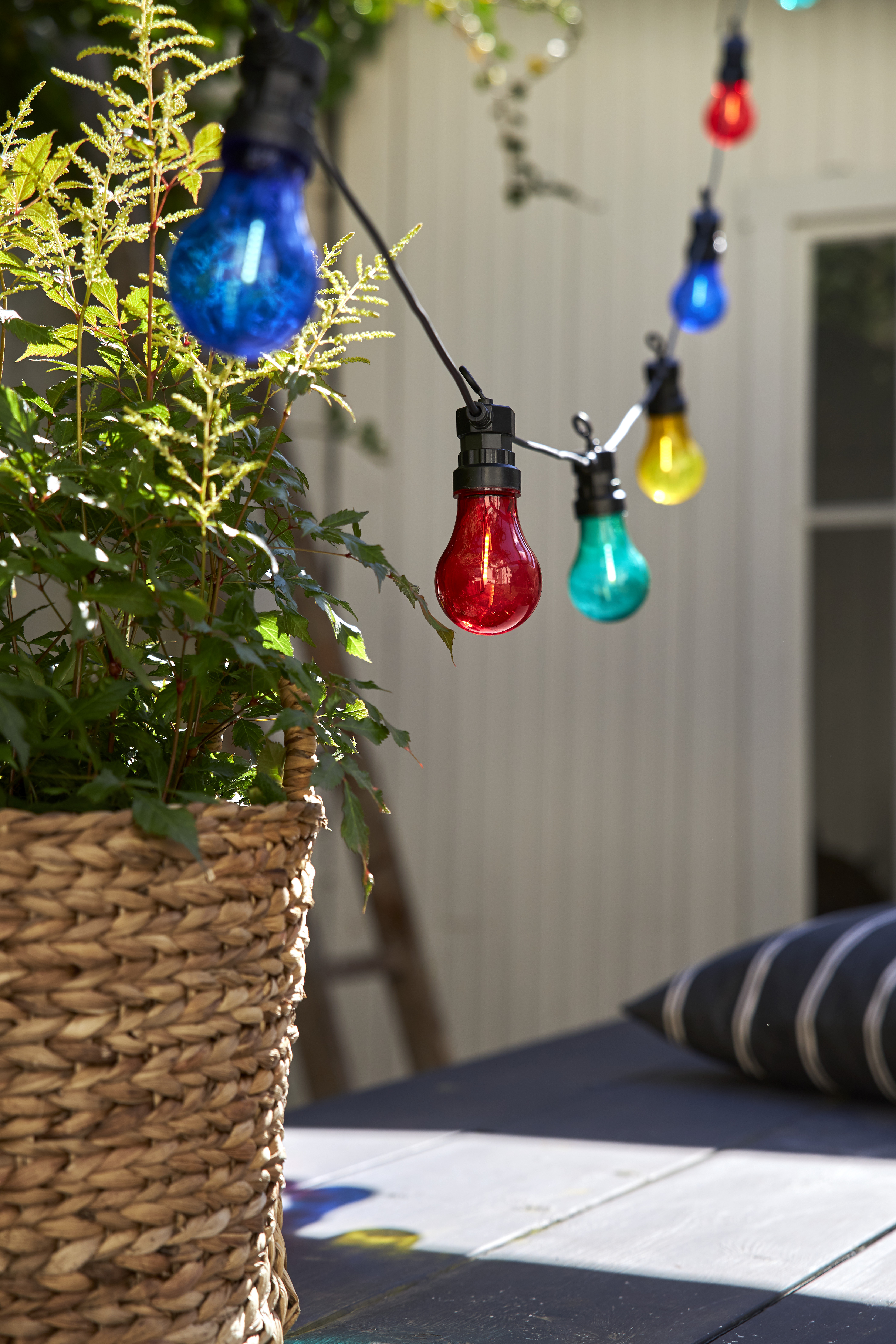 String lights Small Circus Filament - Multicoloured - 5 metres - 5