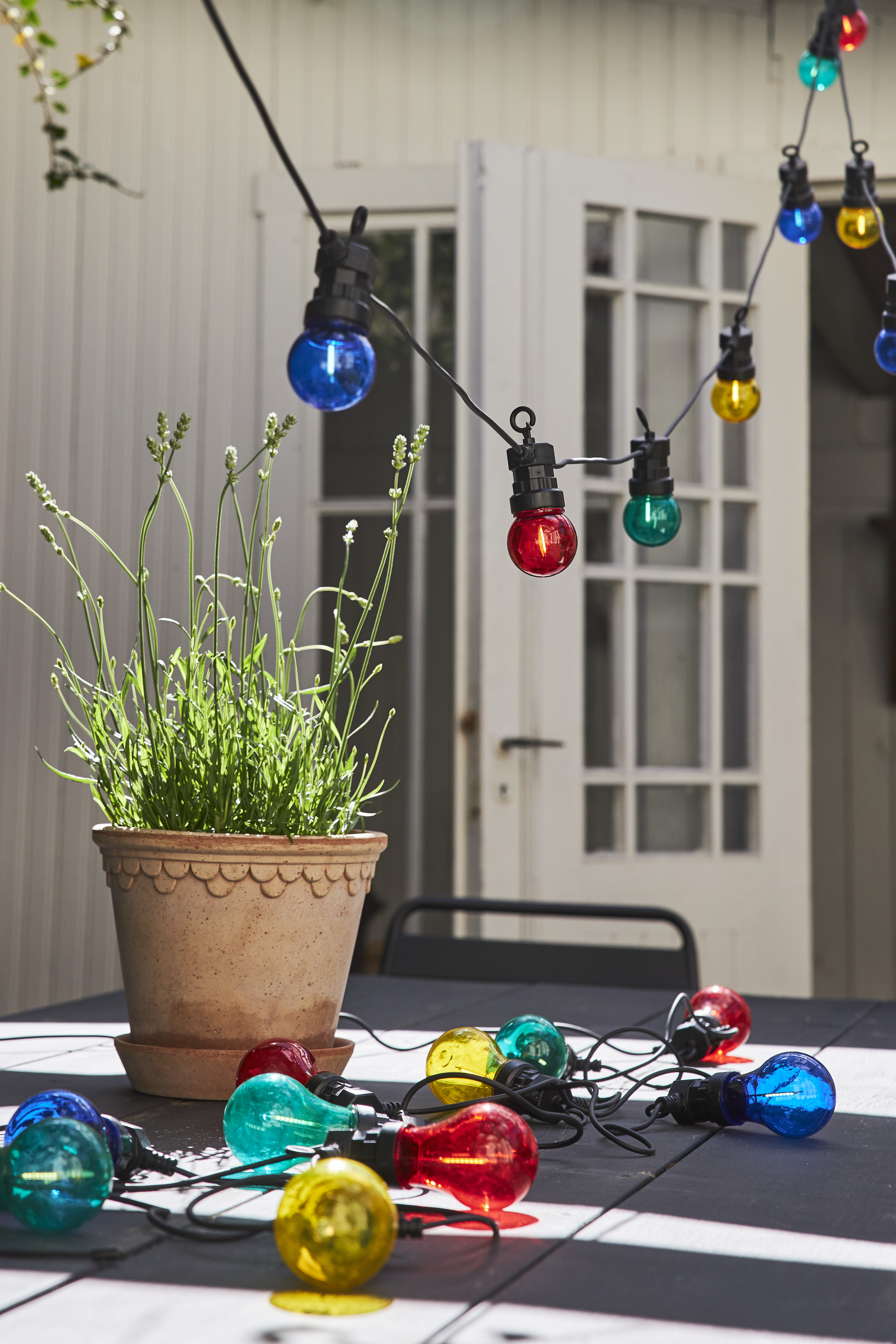 String lights Small Circus Filament - Multicoloured - 5 metres - 2