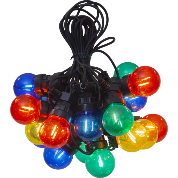 String lights Small Circus Filament - Multicoloured - 5 metres - 4