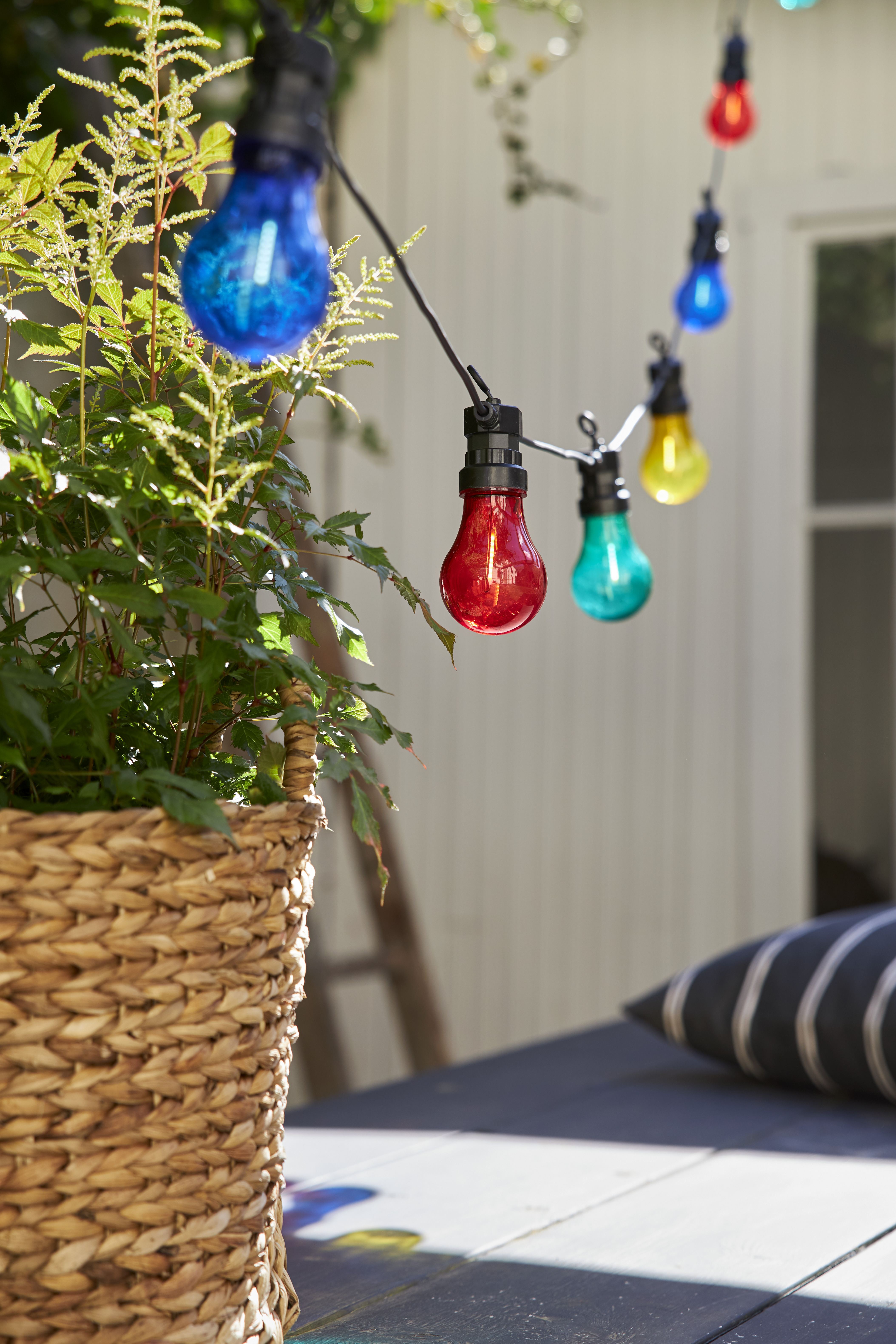 String lights Small Circus Filament - Multicoloured - 5 metres - 6