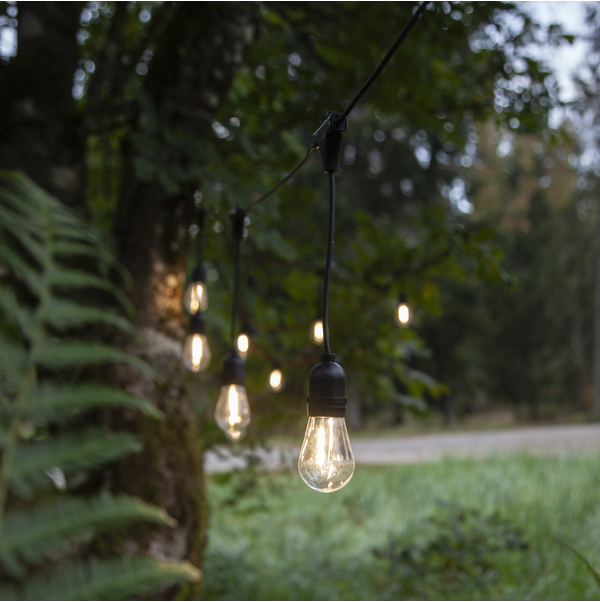 Ljusslinga String Light - 5 meter - Svart - 6