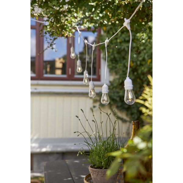 Ljusslinga String Light - Vit - 5 meter - 9