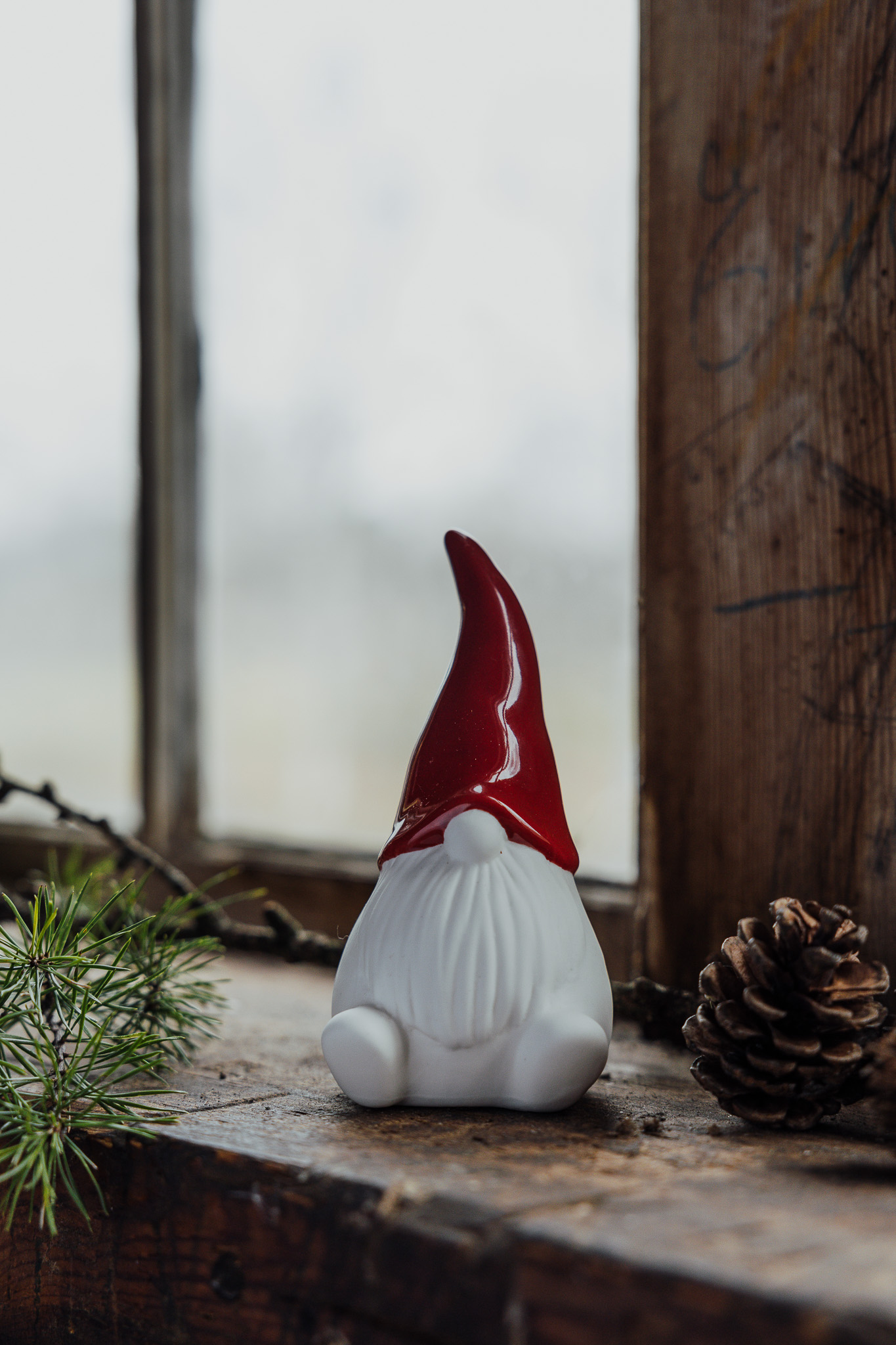 Noel Decoration - Santa Claus - 8 x 17 cm