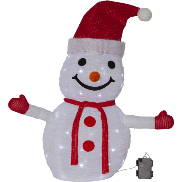 Utomhusdekoration Tecidy - Snögubbe - 2