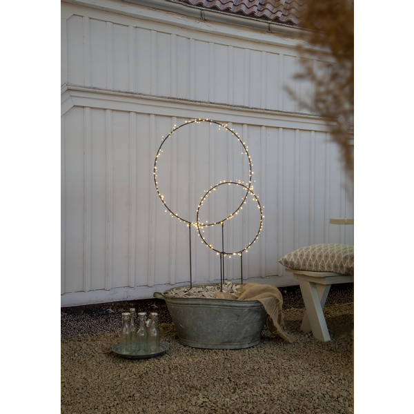Utomhusdekoration Ring - Led - 120x60 cm - 7